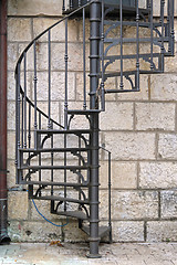 Image showing Spiral Stairs