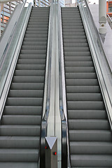 Image showing Escalators