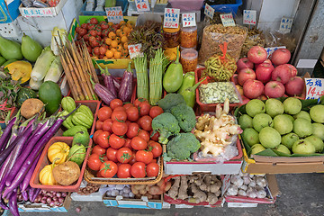 Image showing Fruits and Veggies