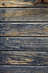 Image showing Old wooden grunge door texture