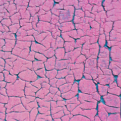 Image showing Old pink painted grunge texture