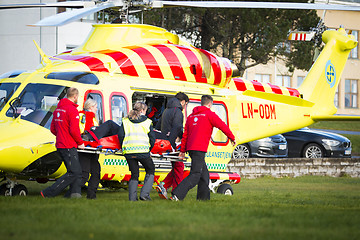 Image showing Ambulance Helicopter