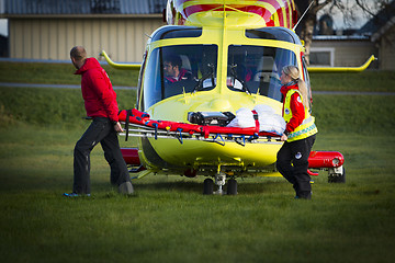 Image showing Ambulance Helicopter