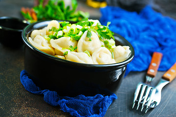 Image showing pelmeni