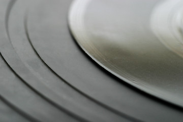 Image showing Vinyl Record Abstract
