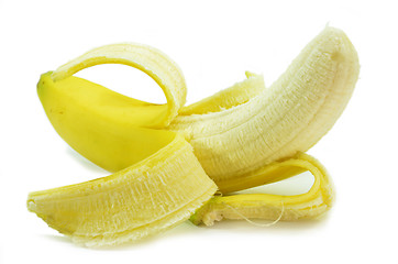 Image showing Peeled yellow banana