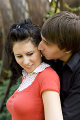 Image showing young loving couple