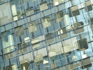 Image showing Building reflection