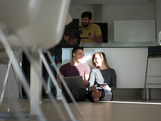 Image showing videographer at work