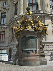 Image showing Paris - golden statues