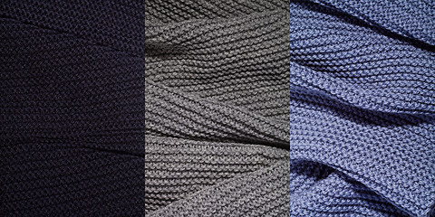 Image showing Knitted textures background