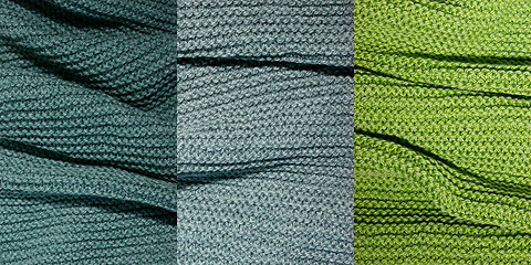 Image showing Knitted textures background