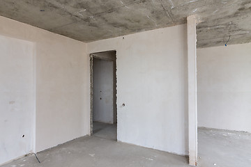 Image showing Entrance to the spacious room in the rebuilding