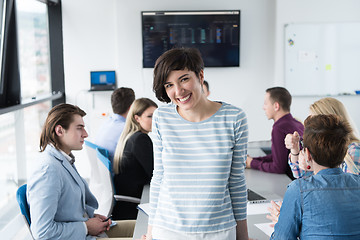 Image showing Portrait of successful Businesswoman