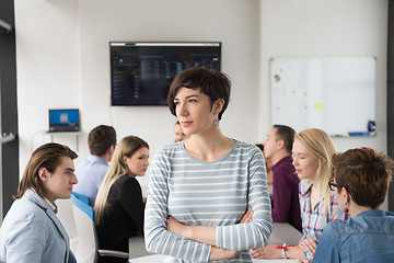 Image showing Portrait of successful Businesswoman