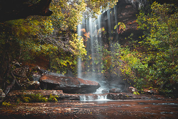 Image showing National Falls Royal National Park Sydney Sth