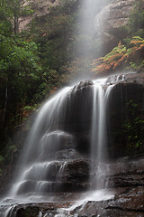 Image showing Blue Mountains waterfall called Witches Leap