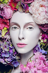 Image showing Beautiful flower queen
