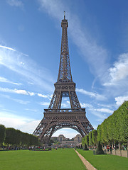 Image showing The Eiffel Tower in Paris