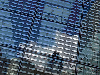 Image showing building reflection