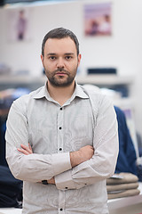 Image showing man in Clothing Store