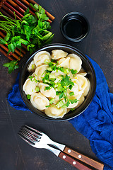 Image showing pelmeni