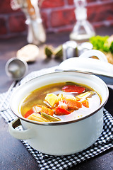 Image showing vegetable soup