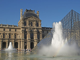 Image showing Paris - The Louvre Museum