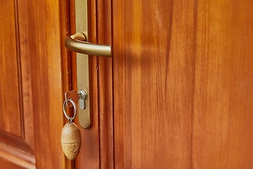 Image showing Front Door Open