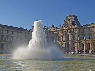 Image showing Paris -  the Louvre Palate