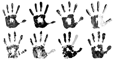 Image showing Print of palm hand