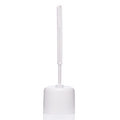 Image showing White Toilet Brush