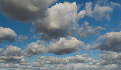 Image showing Clouds and sky background