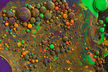 Image showing Bright colorful paint