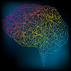 Image showing Vector Brain Concept