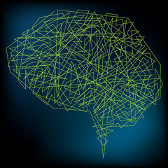 Image showing Vector Brain Concept