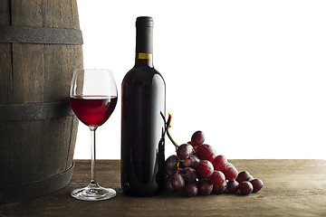 Image showing Red wine