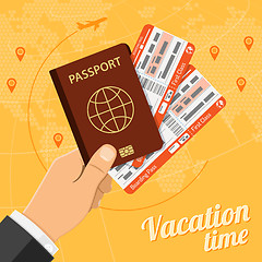 Image showing Vacation Travel and Tourism Concept