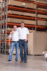 Image showing designers in their furniture manufacturing workshop