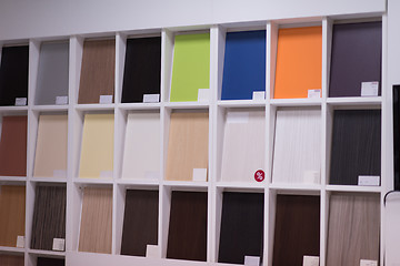 Image showing samples of wooden furniture