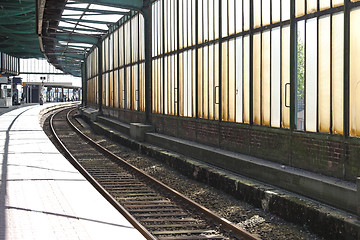 Image showing Railway Platform