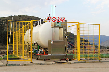 Image showing LPG Gas Station