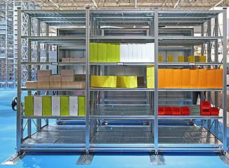 Image showing Movable Shelving Units