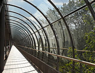 Image showing Glass Tunnel Right