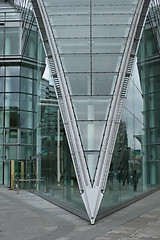 Image showing Triangular Glass