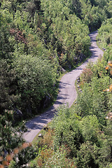 Image showing Curvy Road