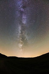 Image showing Starry Sky LAndscape