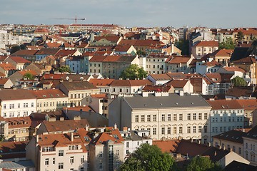 Image showing Prague viewed from above