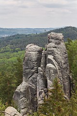 Image showing Majestic Rocky Landscape