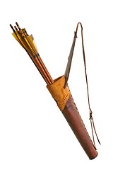 Image showing Quiver with arrows